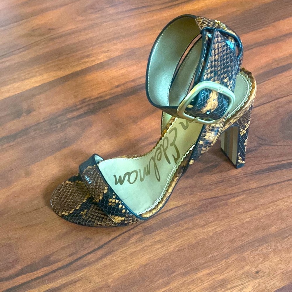 Sam Edelman Snakeskin Sandal